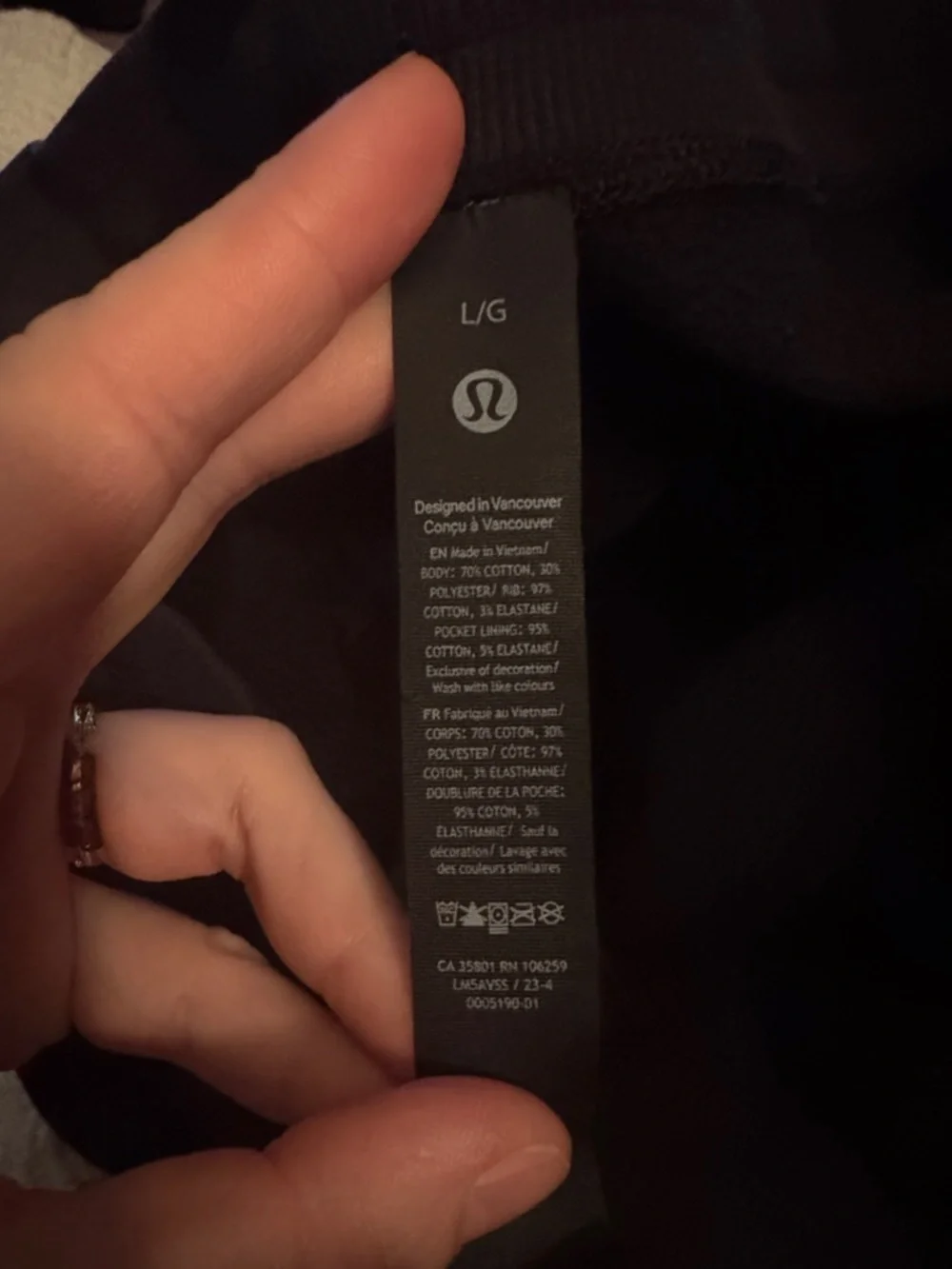 lululemon athletica Men's Steady State Classic-Fit Jogger Regular Size Large